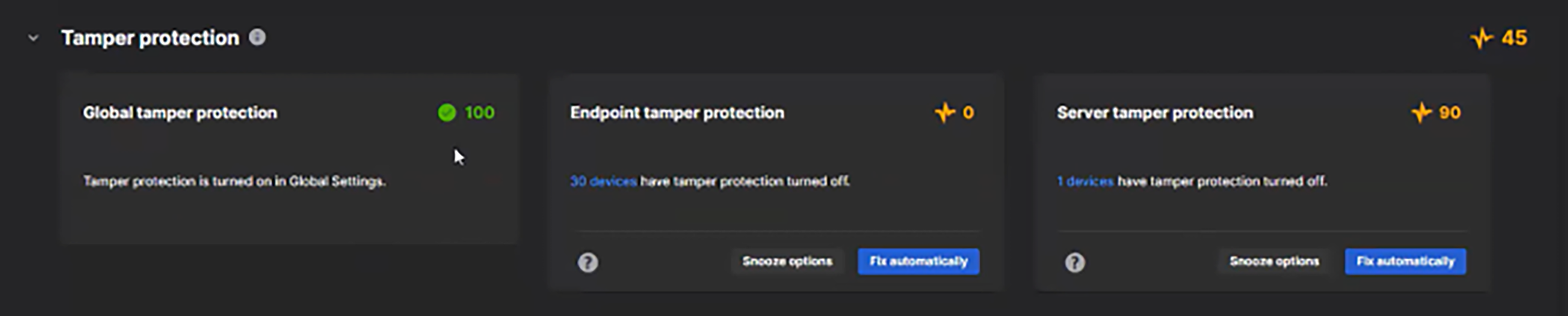 Sophos Account Health Check