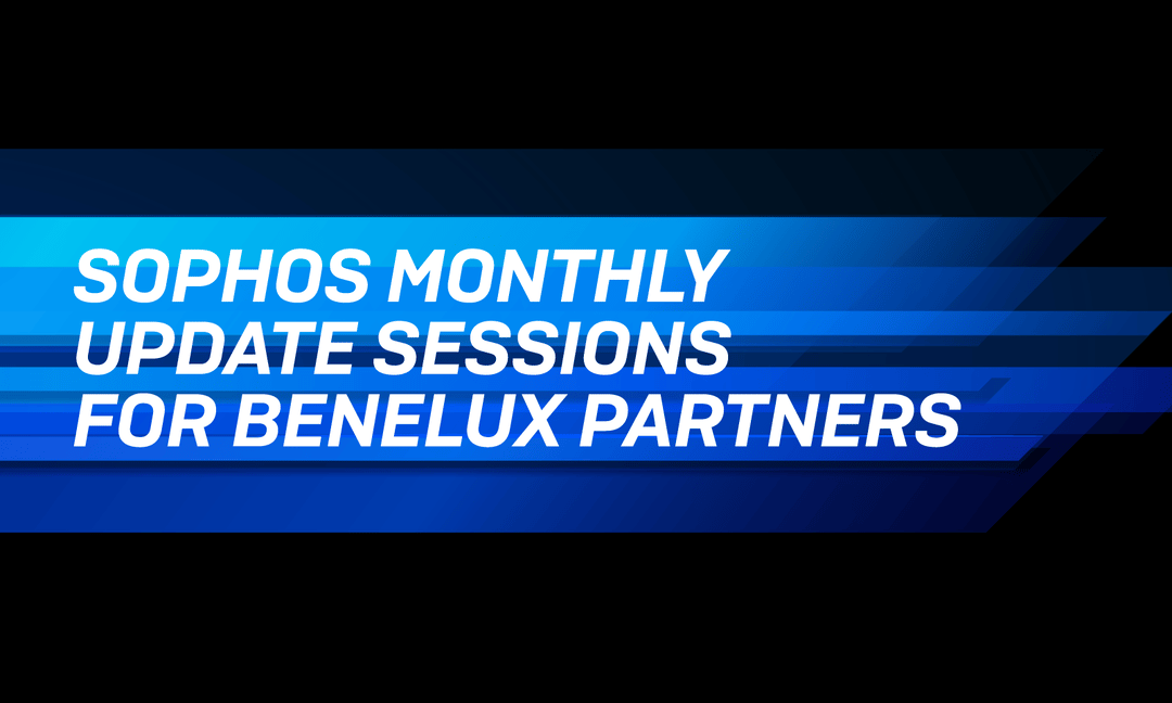 Live Business and Technical Sessions in August for Sophos BeNeLux Partners