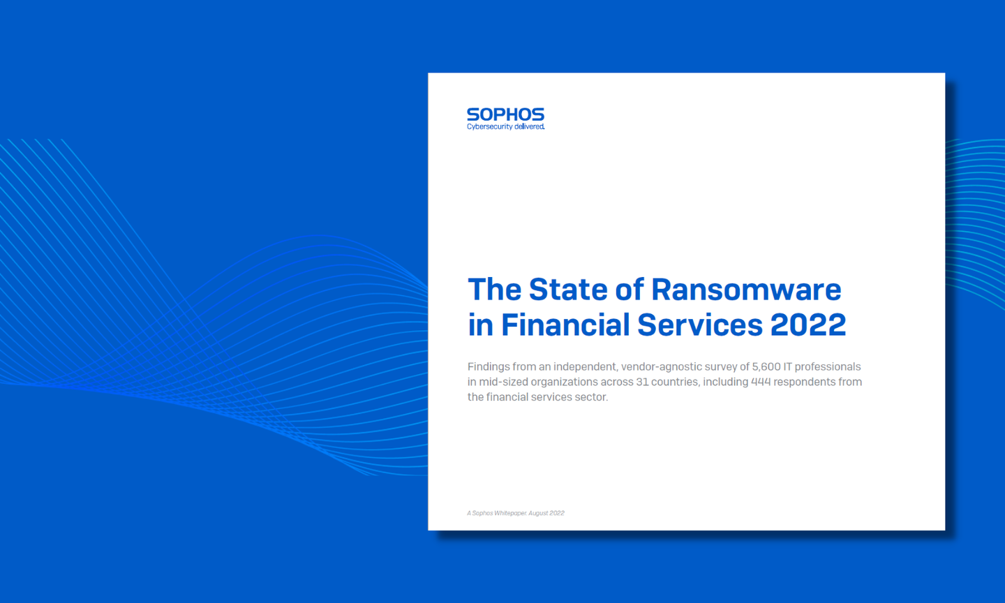 The State of Ransomware in Financial Services 2022