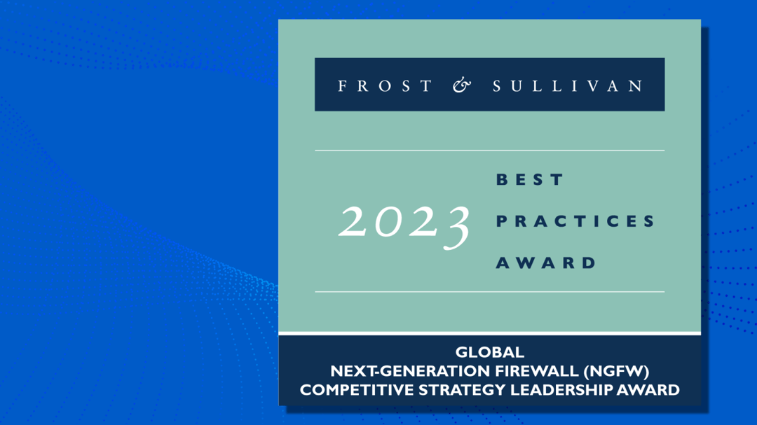 Sophos Firewall Receives the 2023 Competitive Strategy Leadership Award
