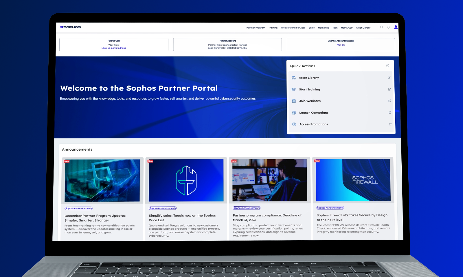 Portail Partenaires Sophos : une expérience utilisateur réimaginée pour nos partenaires