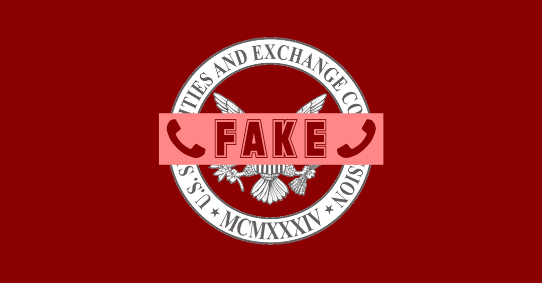 US government securities watchdog spoofed by investment scammers – don’t fall for it!