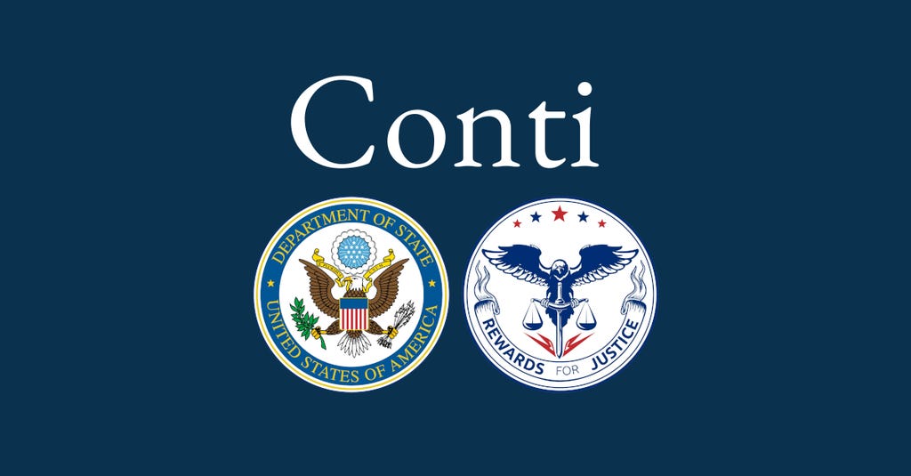 US offers reward “up to $10 million” for information about the Conti gang US offers reward “up to $10 million” for information about the Conti gang