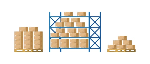 Warehouse,Inventory,With,Rack,,Pallet,And,Boxes.,Shelf,For,Storage Warehouse,Inventory,With,Rack,,Pallet,And,Boxes.,Shelf,For,Storage