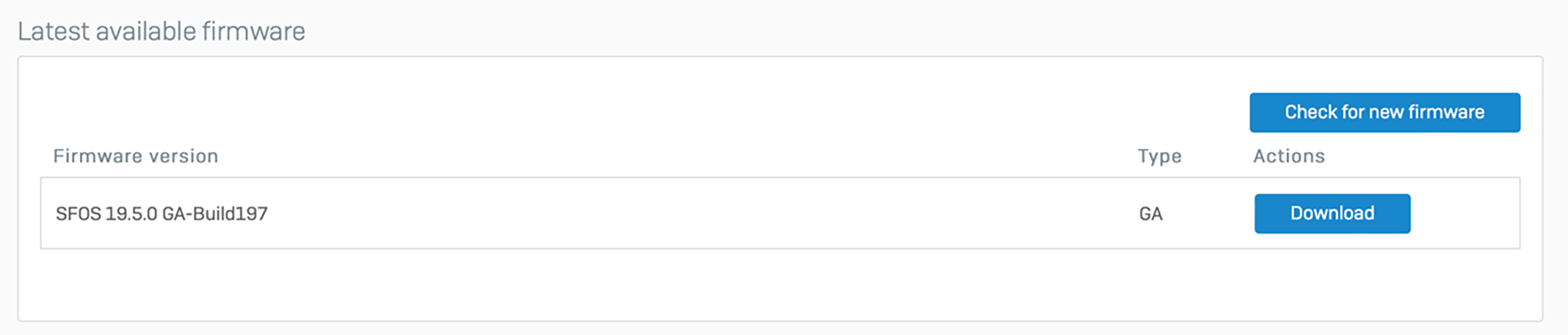 Sophos Firewall v19.5