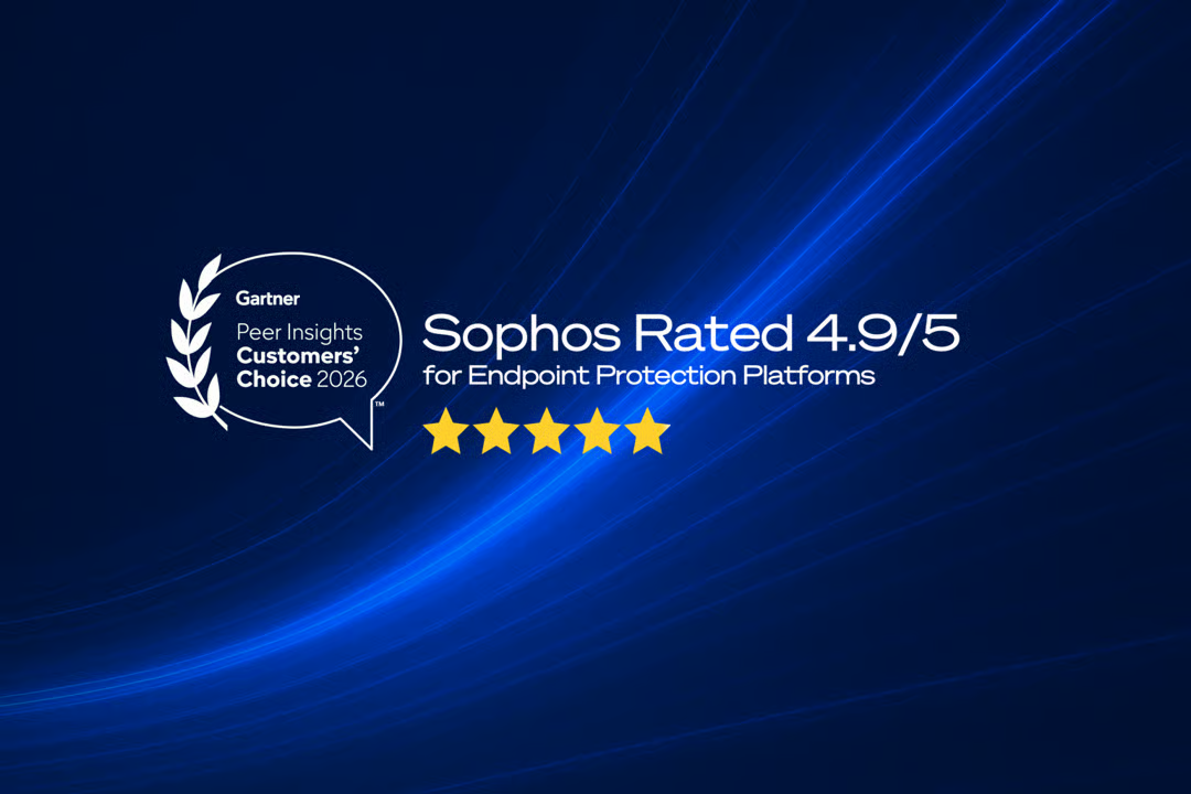 Sophos nommé Customer’s Choice 2026 par Gartner® Peer Insights™ dans la catégorie EPP (Endpoint Protection Platforms)