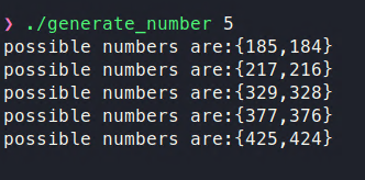 Five pairs of dangerous numbers