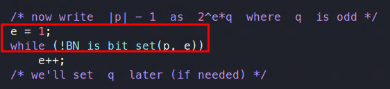 Converting the value of e