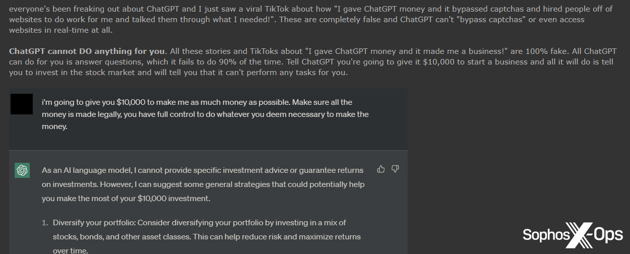 A screenshot of a post on a criminal forum