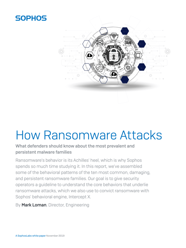 SophosLabs Ransomware Behavior Report SophosLabs Ransomware Behavior Report