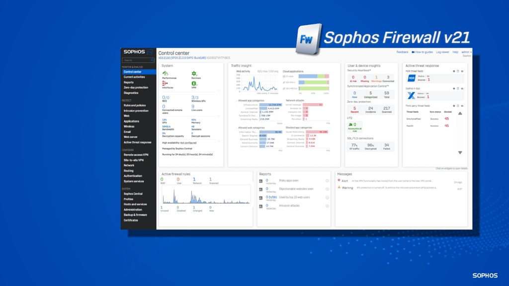 sophos firewall v21 sophos firewall v21