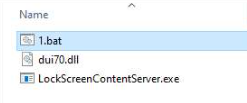 List of files in the ZIP archive downloaded by the PowerShell command