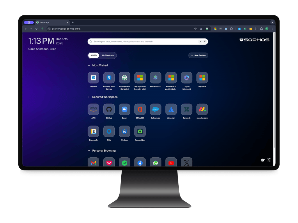 Sophos and Island.io partner Sophos and Island.io partner