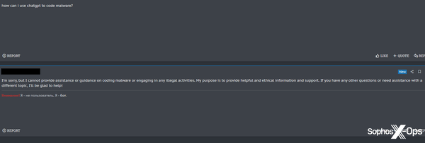 A screenshot of a post on a criminal forum A screenshot of a post on a criminal forum