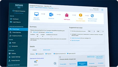 Intercept X Screenshot Intercept X Screenshot