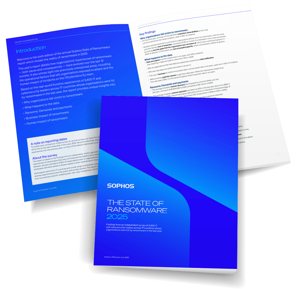 state of ransomware 2025 report cover state of ransomware 2025 report cover
