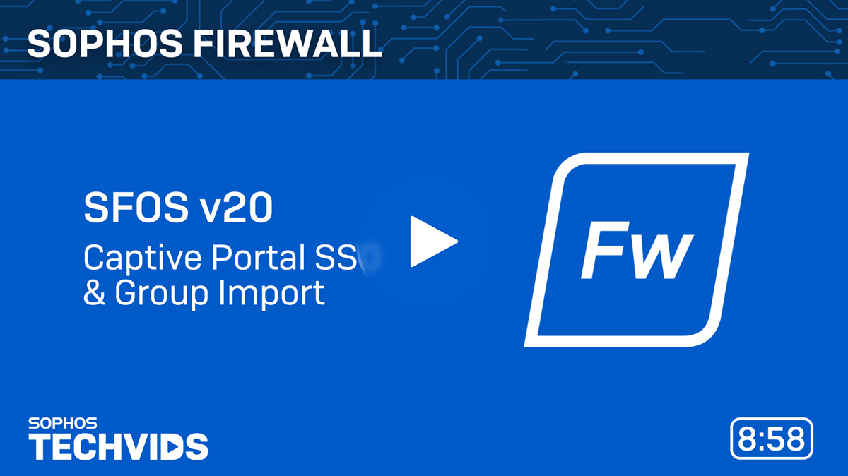 sophos firewall
