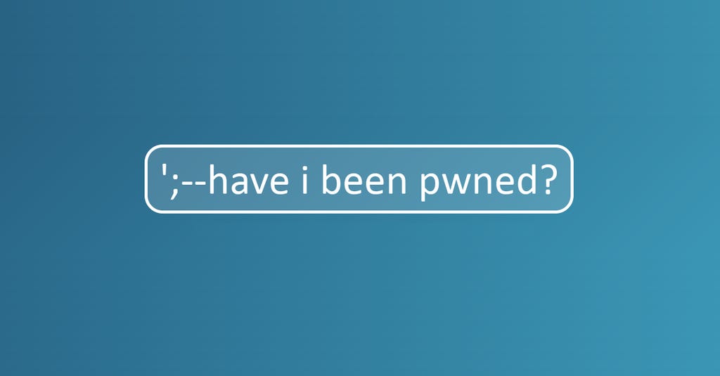 “Have I Been Pwned” breach site partners with… the FBI! “Have I Been Pwned” breach site partners with… the FBI!