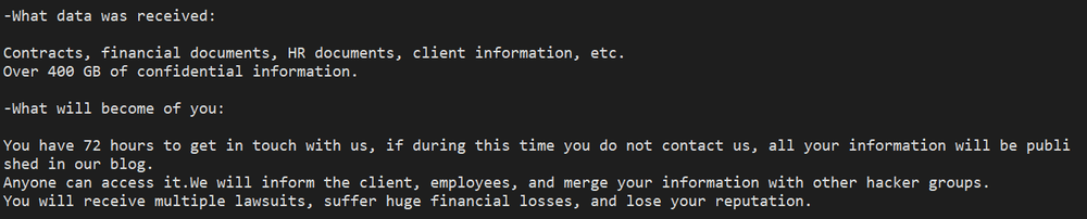 Midas ransom note crop