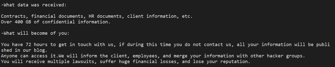 Midas ransom note crop