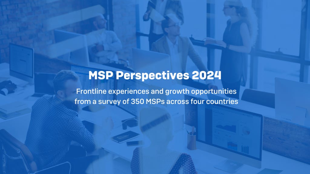 MSP Perspectives 2024 Report MSP Perspectives 2024 Report