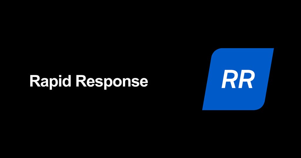 Rapid Response Rapid Response