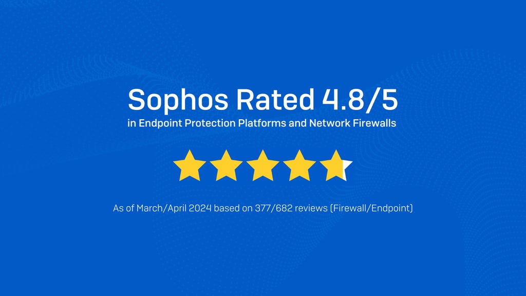 Sophos named a Gartner® Peer Insights™ Customers' Choice for both Endpoint Protection Platforms and Network Firewalls Sophos named a Gartner® Peer Insights™ Customers' Choice for both Endpoint Protection Platforms and Network Firewalls