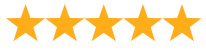 Five gold star rating Five gold star rating