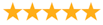 Five gold star rating Five gold star rating