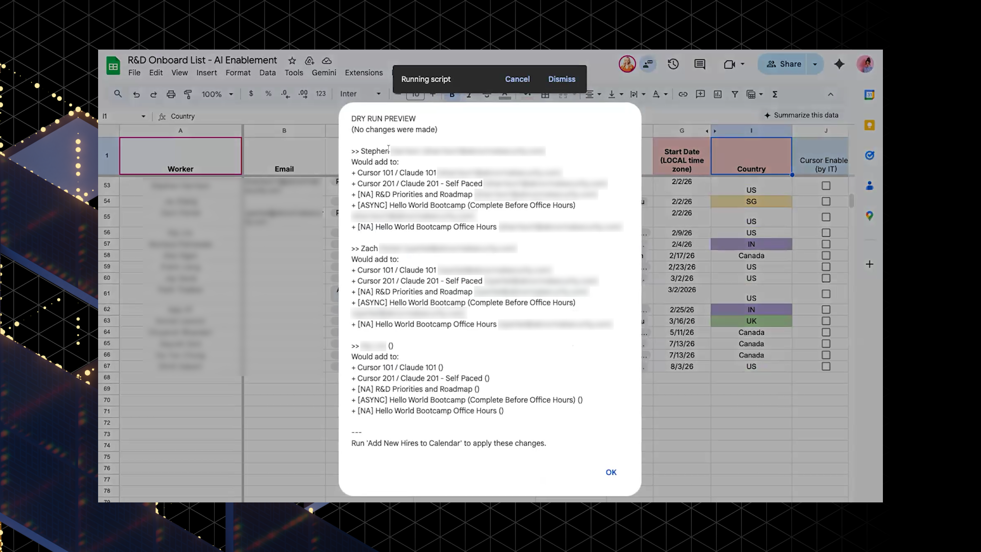 Onboarding Scheduler Chanel Green Screengrab2 TC1 03