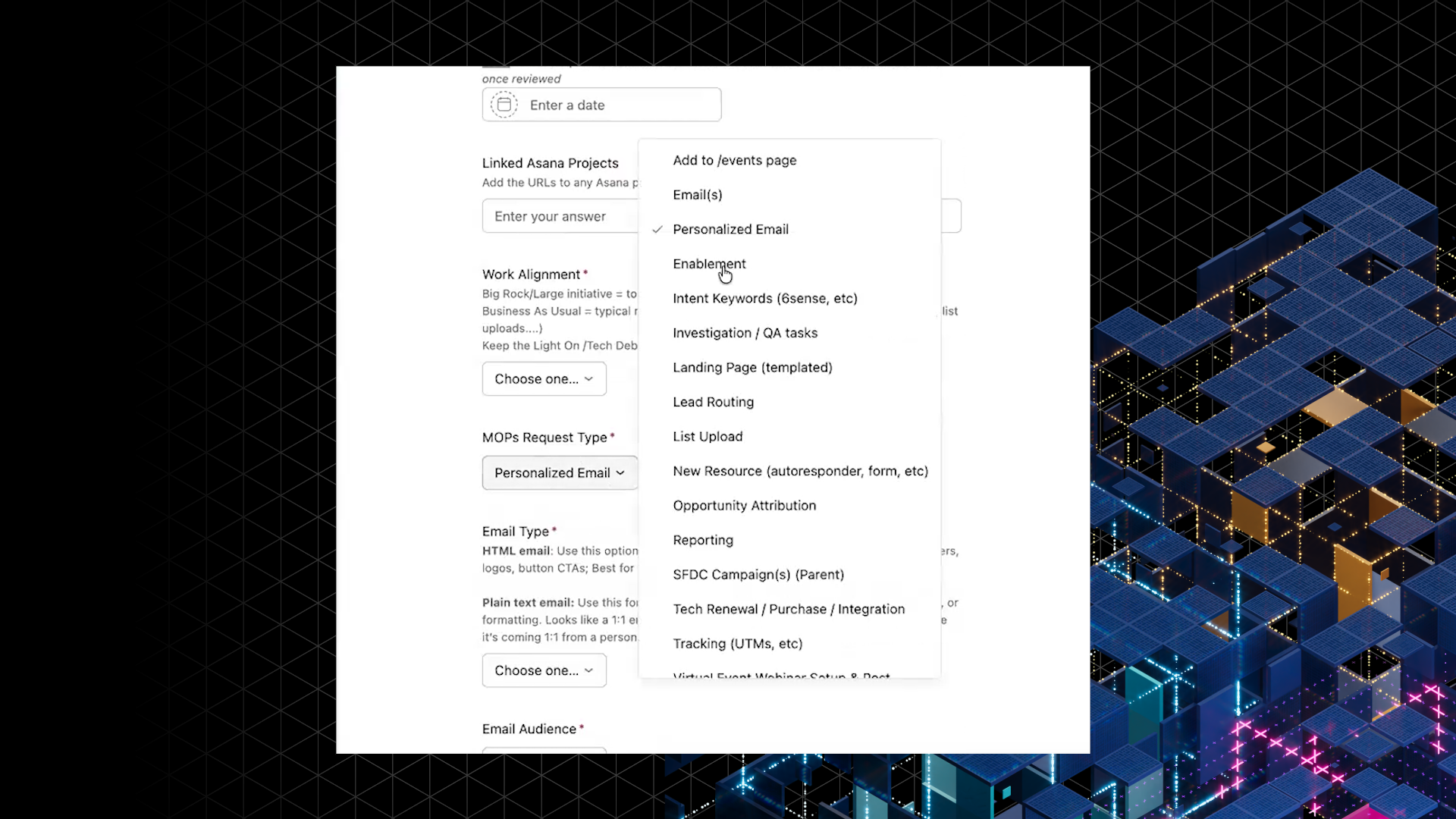 Email Personalization for Events Screen Grab 2 TC0 48