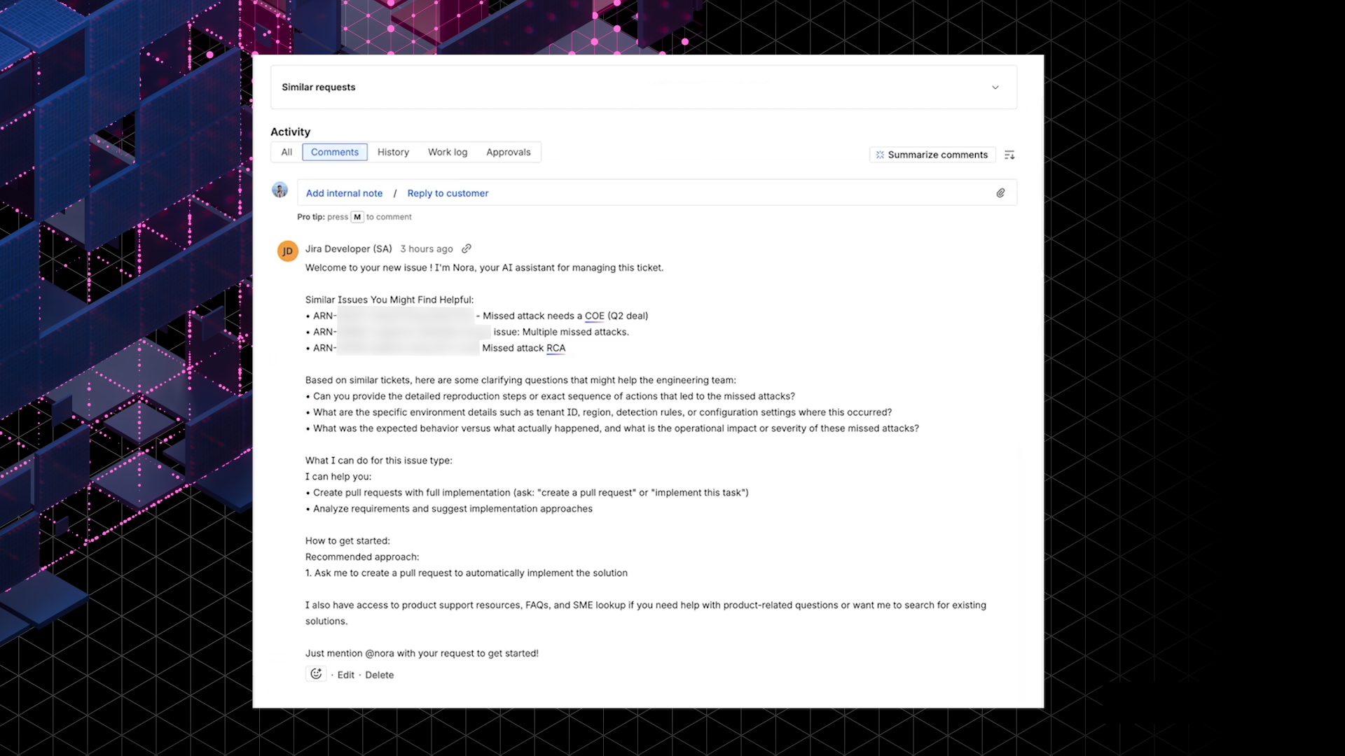 Tushar x Jira AI Orchestrator ep 3 9 18 screengrab 1