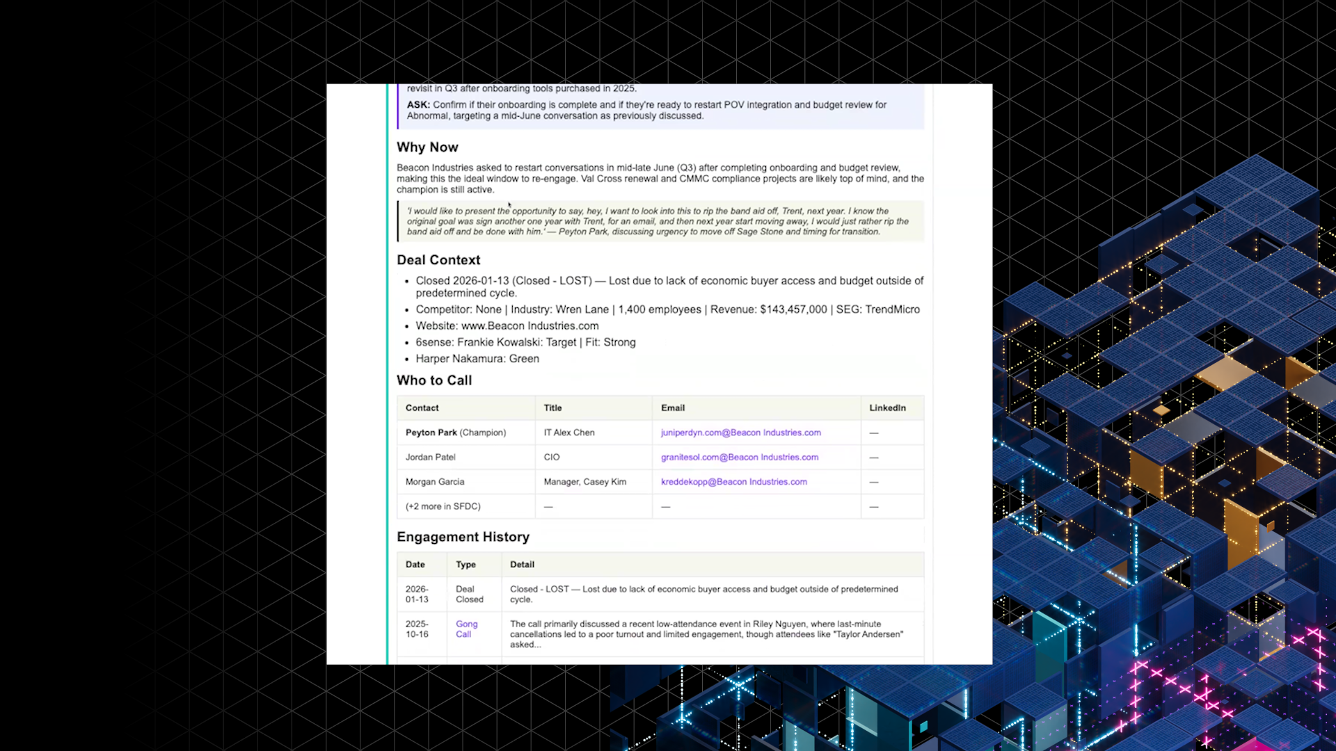 Account Prioritizer Ep 2 Screen Grab 2 TC0 54