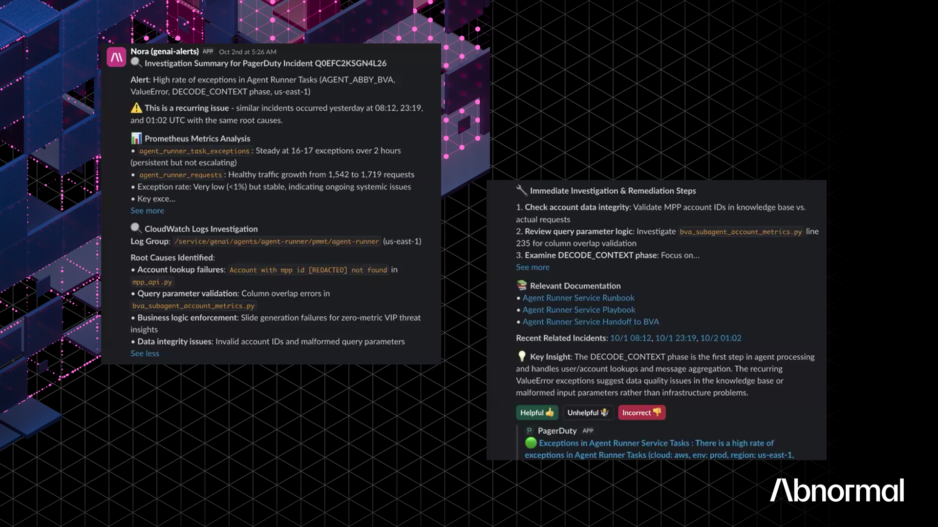 Rishi x Nora Incident Responder ep 2 10 17 Screengrab v1