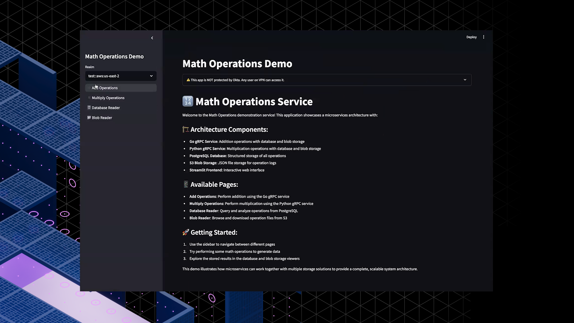 Matthew x Application Development Platform screengrab tc 21 50