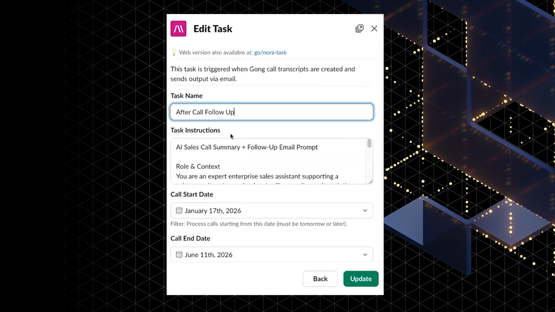 Nora Task Builder EP2 Haren Bhatia Screengrab1 TC0 52