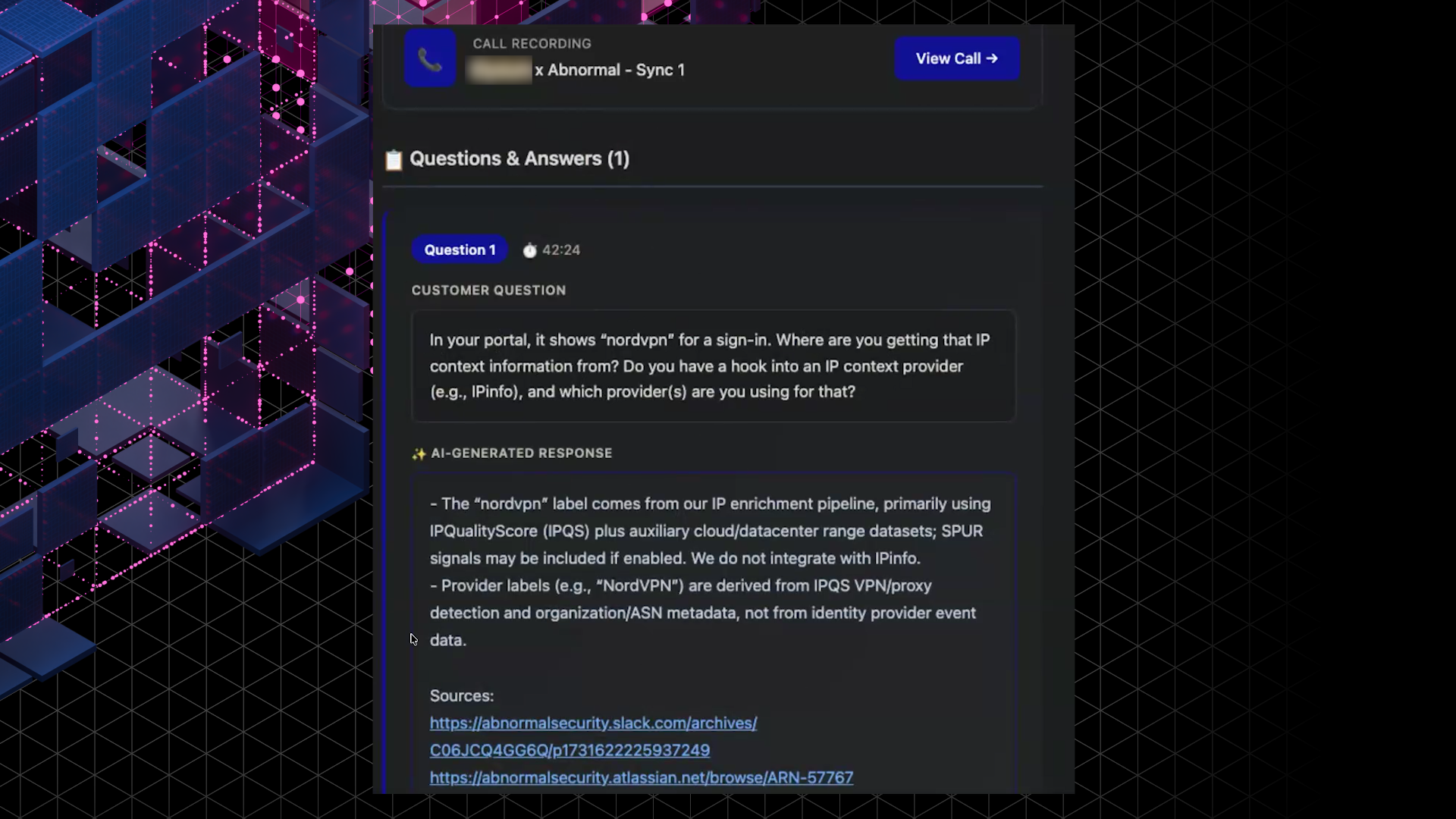 Gong Auto Follow Up Bot Andy Chen screengrab tc 58
