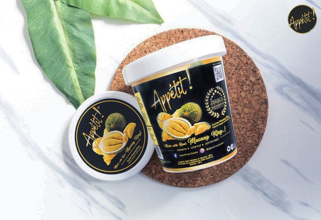 Musang King Durian Ice Cream 450 Ml Airasia Grocer