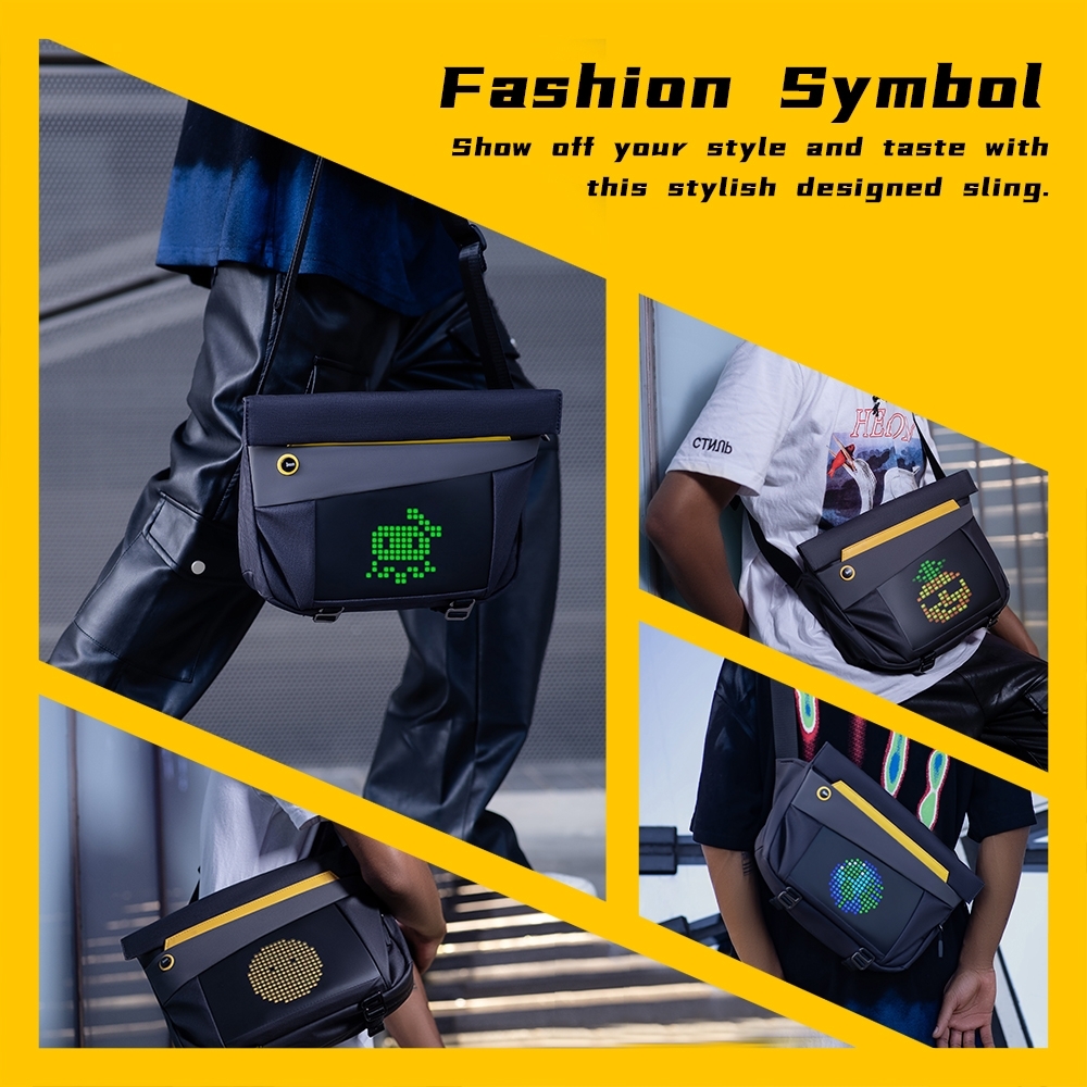 Divoom Pixoo Sling Bag V Global Version - Innovative Smart LED