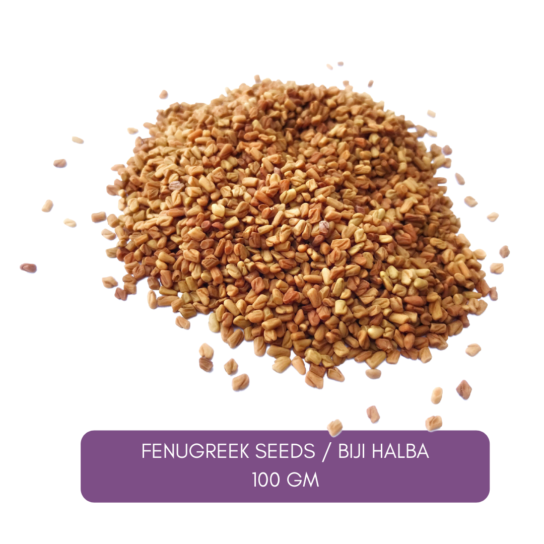 Fenugreek Seeds Biji Halba 100 Gm Airasia Grocer