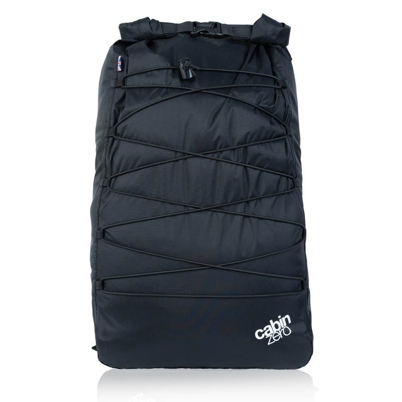 Adv Dry 30L Waterproof Foldable Backpack in Absolute Black airasia