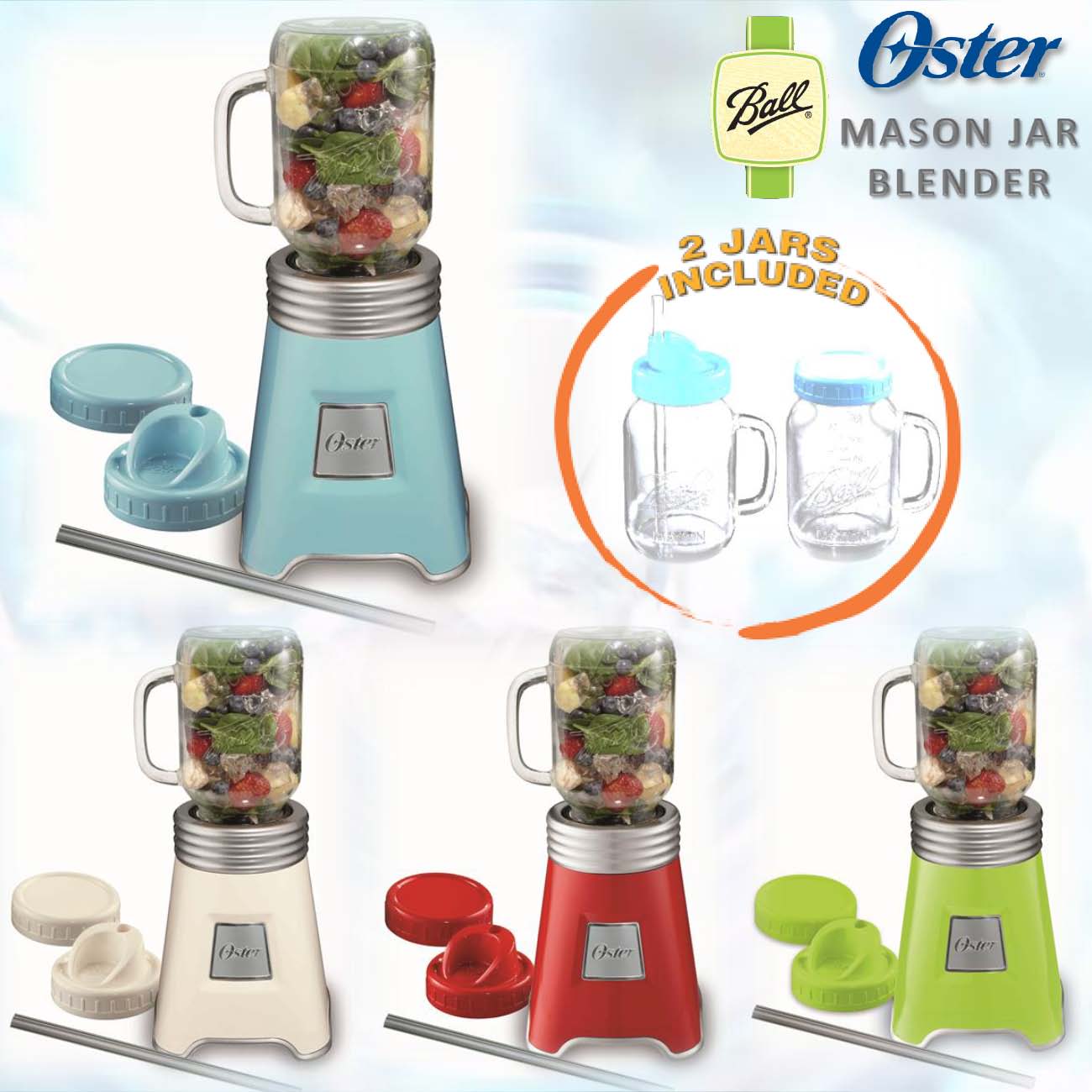 Oster Mason Jar Blender - Oster Malaysia