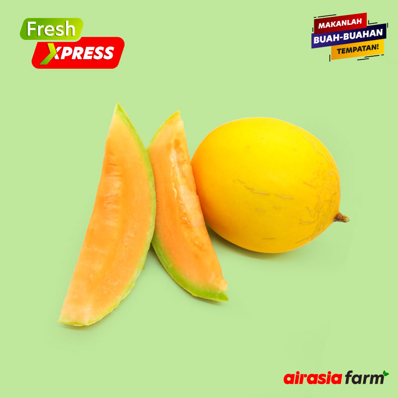 Melon Manis Terengganu Per Fruit 1 3kg Xpress Kmbt Airasia Grocer