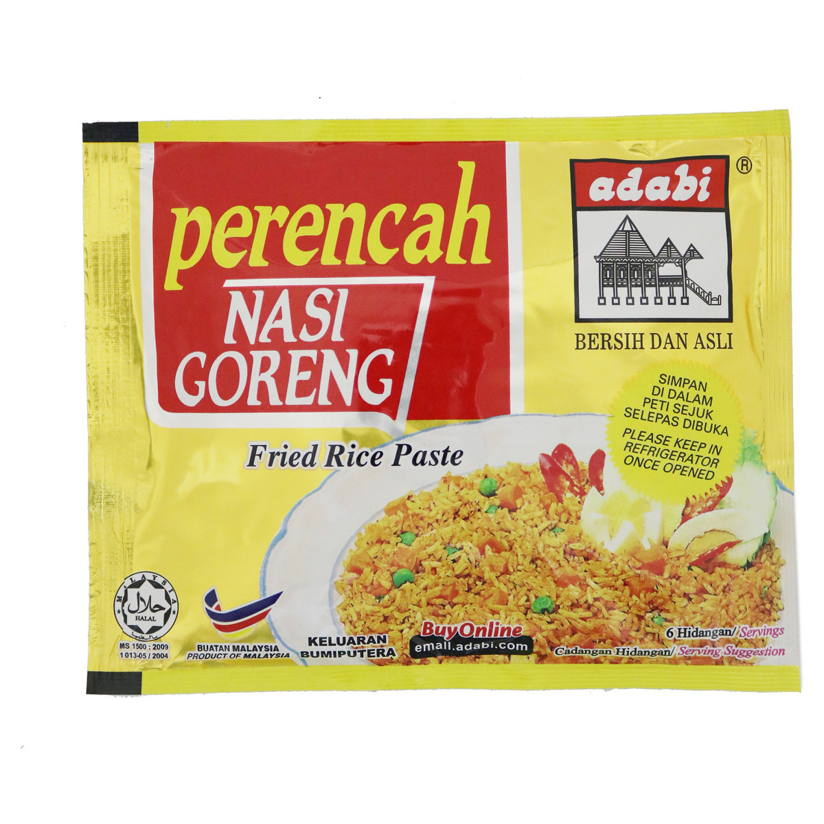 Adabi Perencah Nasi Goreng 30g X 1 Pack Airasia Grocer