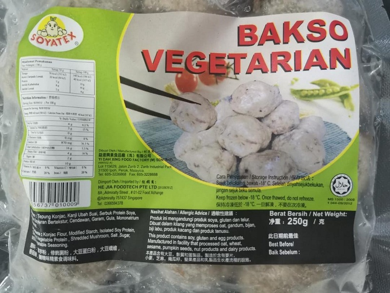 Ydh Vegetarian Bakso 250g Airasia Grocer