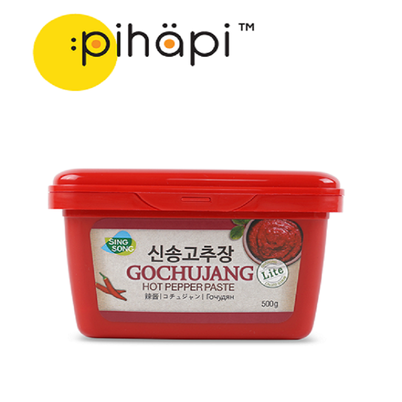 Ready Stock Imported From Korea Singsong 500g Red Pepper Paste Gochujang Less Sodium 韩式辣酱 低盐 Airasia Grocer