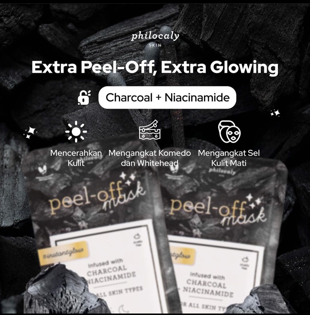 Charcoal Peel-Off Mask with Niacinamide