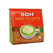BOH Green Tea Latte With Matcha Instant Tea Mix 27g x 12 sachets