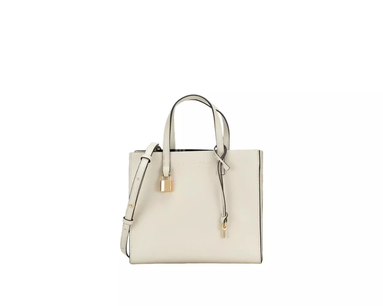 Marc Jacobs Mini Grind Coated Leather Tote