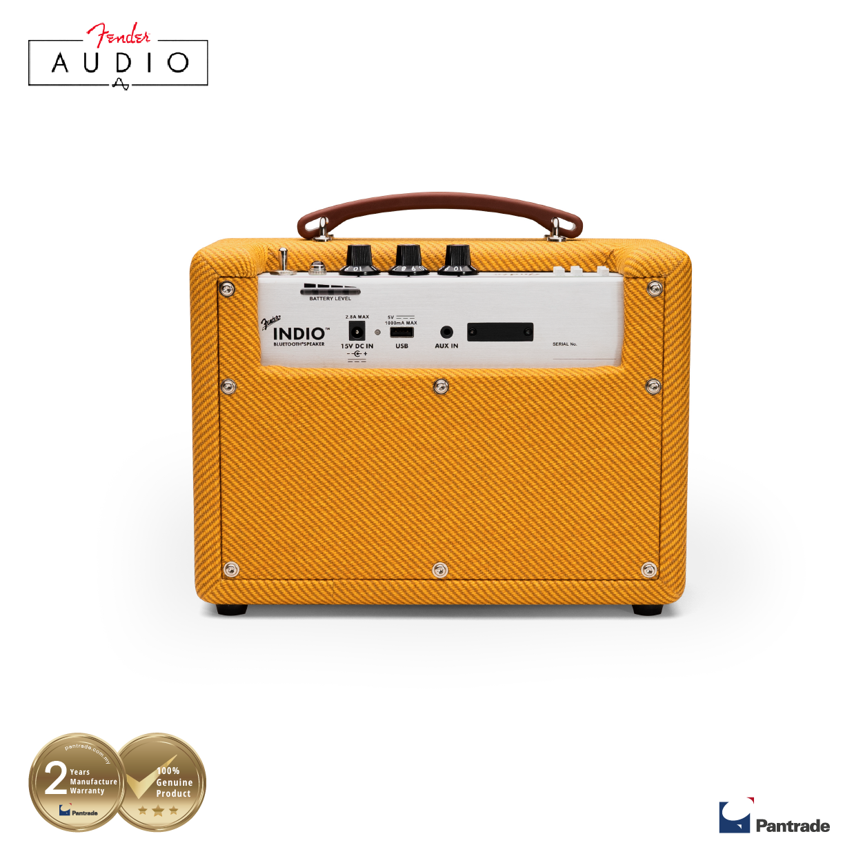 FENDER Indio 2 Tweed Bluetooth Speaker | airasia Shop Malaysia